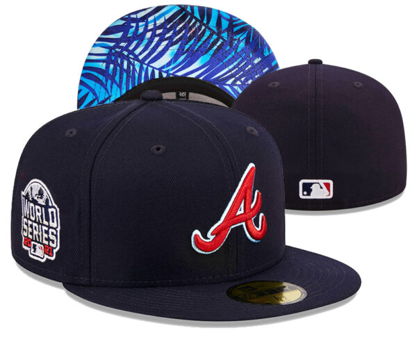 MLB Atlanta Braves 9FIFTY Snapback Adjustable Cap Hat-638370628001282359