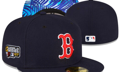 MLB Boston Red Sox 9FIFTY Snapback Adjustable Cap Hat-638370628282419501