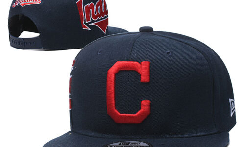 MLB Cleveland Guardians 9FIFTY Snapback Adjustable Cap Hat-638370628642342220