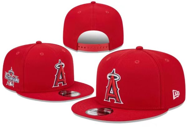 MLB Los Angeles Angels 9FIFTY Snapback Adjustable Cap Hat-638370628943788814