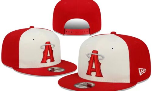 MLB Los Angeles Angels 9FIFTY Snapback Adjustable Cap Hat-638370629038186360