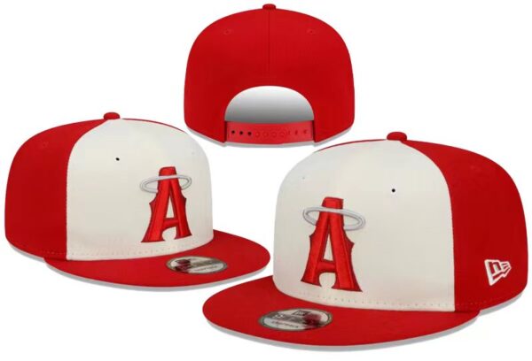 MLB Los Angeles Angels 9FIFTY Snapback Adjustable Cap Hat-638370629038186360