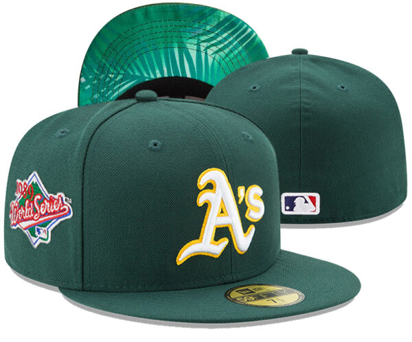 MLB Oakland Athletics 9FIFTY Snapback Adjustable Cap Hat-638370630237680219