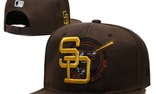 MLB San Diego Padres 9FIFTY Snapback Adjustable Cap Hat-638370630501409524