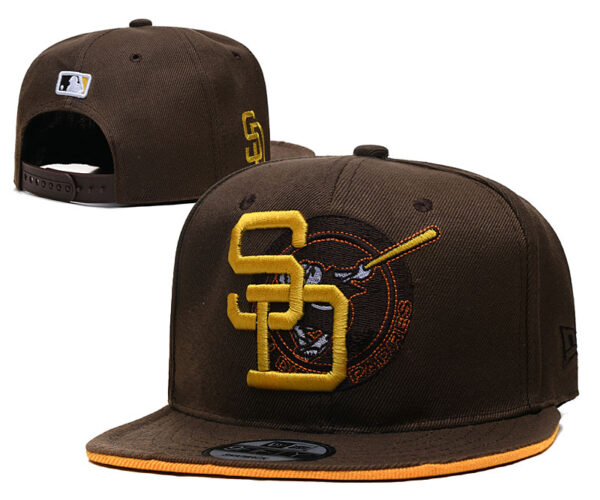 MLB San Diego Padres 9FIFTY Snapback Adjustable Cap Hat-638370630501409524