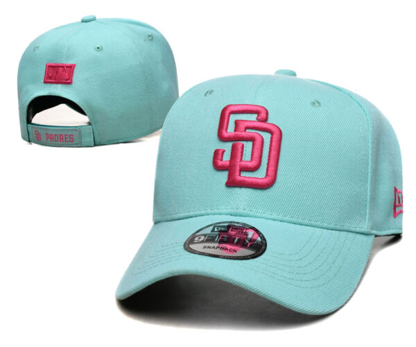MLB San Diego Padres 9FIFTY Snapback Adjustable Cap Hat-638370630522752474