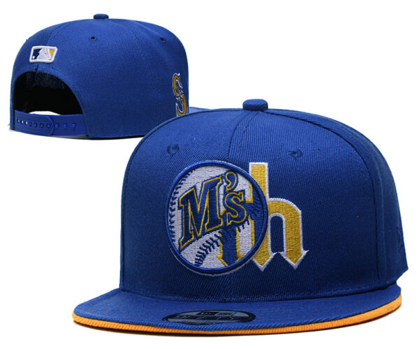 MLB Seattle Mariners 9FIFTY Snapback Adjustable Cap Hat-638370630813867637