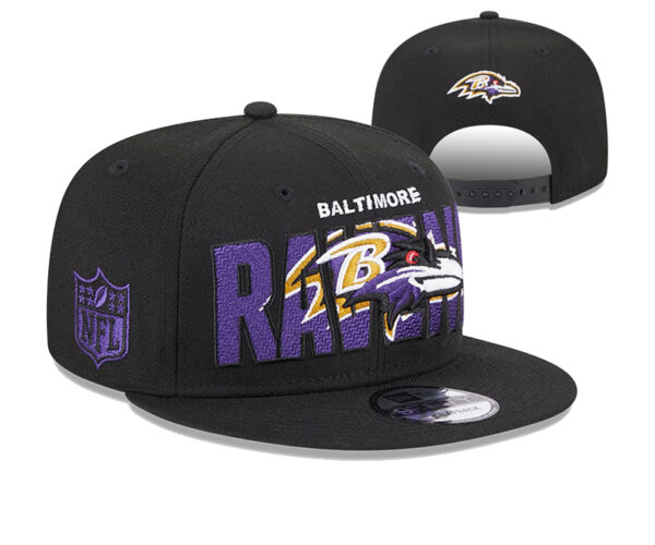 NFL Baltimore Ravens 9FIFTY Snapback Adjustable Cap Hat-638370634831358932