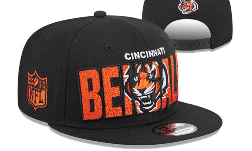 NFL Cincinnati Bengals 9FIFTY Snapback Adjustable Cap Hat-638370635643515229