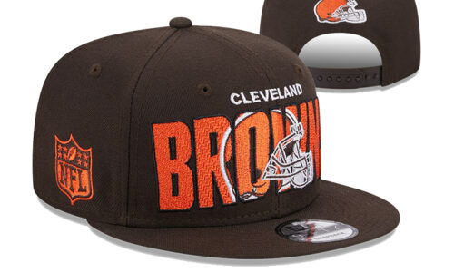 NFL Cleveland Browns 9FIFTY Snapback Adjustable Cap Hat-638370635812219922