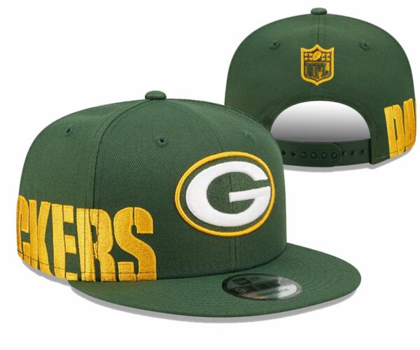NFL Green Bay Packers 9FIFTY Snapback Adjustable Cap Hat-638370636912547380