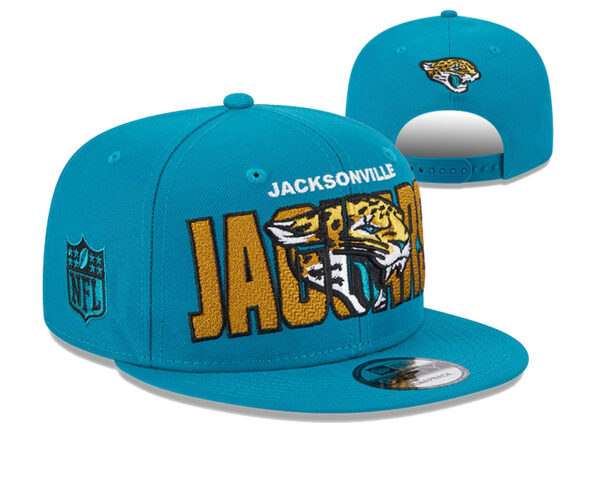 NFL Jacksonville Jaguars 9FIFTY Snapback Adjustable Cap Hat-638370637512568509