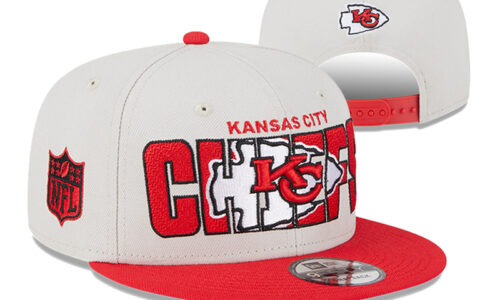 NFL Kansas City- Chiefs 9FIFTY Snapback Adjustable Cap Hat-638370637663429514