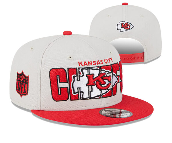 NFL Kansas City- Chiefs 9FIFTY Snapback Adjustable Cap Hat-638370637663429514