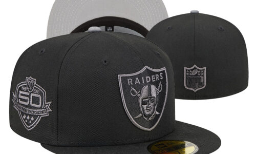 NFL Las Vegas Raiders 9FIFTY Snapback Adjustable Cap Hat-638370638054145567