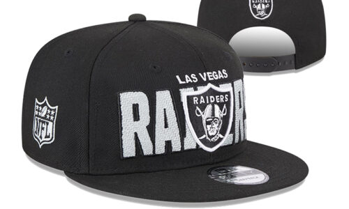 NFL Las Vegas Raiders 9FIFTY Snapback Adjustable Cap Hat-638370638116487788