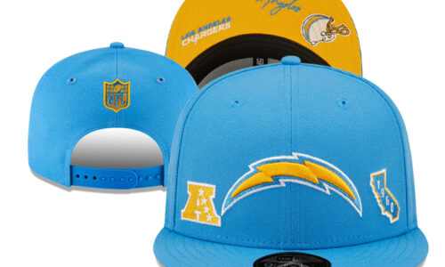 NFL Los Angeles Chargers 9FIFTY Snapback Adjustable Cap Hat-638370638360653014