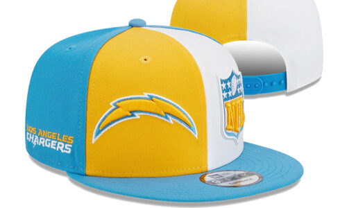NFL Los Angeles Chargers 9FIFTY Snapback Adjustable Cap Hat-638370638388260491