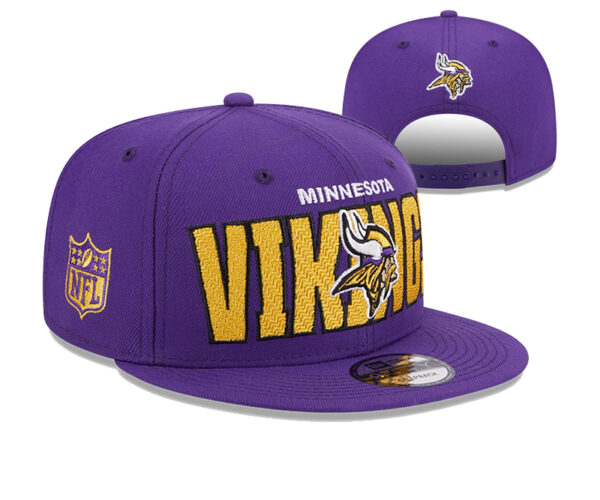 NFL Minnesota Vikings 9FIFTY Snapback Adjustable Cap Hat-638370639062334801