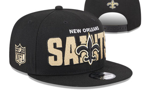 NFL New Orleans Saints 9FIFTY Snapback Adjustable Cap Hat-638370639391578011