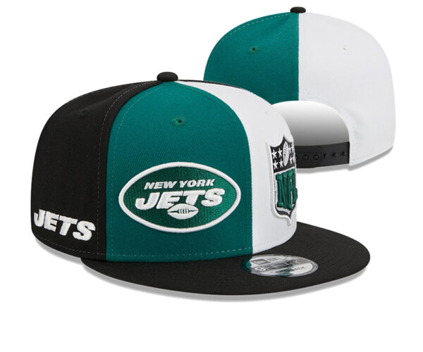 NFL New York Jets 9FIFTY Snapback Adjustable Cap Hat-638370639499386741
