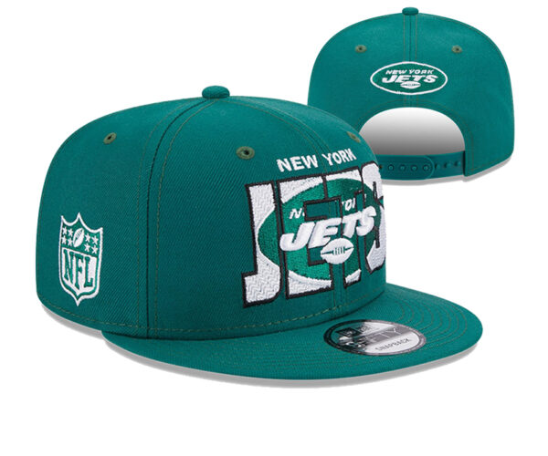 NFL New York Jets 9FIFTY Snapback Adjustable Cap Hat-638370639526744475
