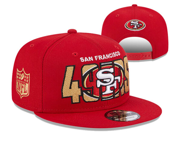 NFL San Francisco 49ers 9FIFTY Snapback Adjustable Cap Hat-638370640962570657