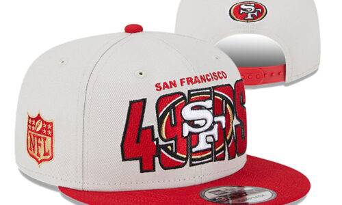 NFL San Francisco 49ers 9FIFTY Snapback Adjustable Cap Hat-638370641018917675