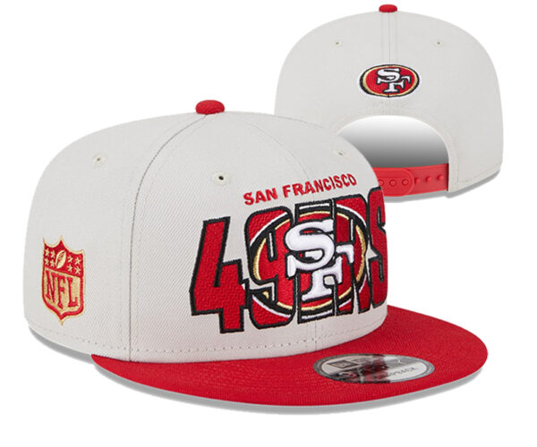 NFL San Francisco 49ers 9FIFTY Snapback Adjustable Cap Hat-638370641018917675