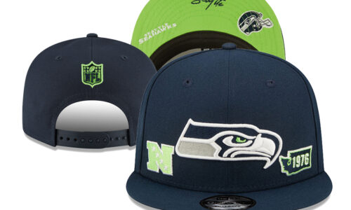 NFL Seattle Seahawks 9FIFTY Snapback Adjustable Cap Hat-638370641493285151